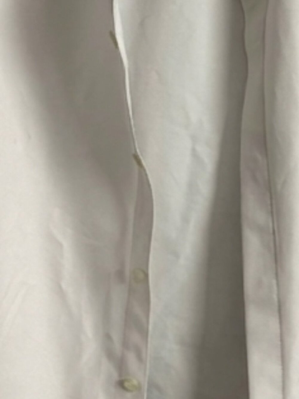 White Button-Down Long Sleeve Shirt - Picture 3 of 3